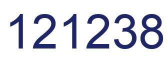 Número 121238 imagen azul