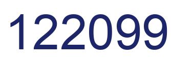 Número 122099 imagen azul