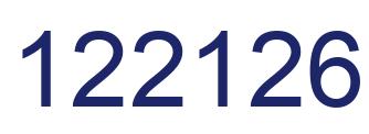 Number 122126 blue image