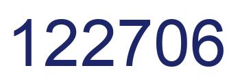 Number 122706 blue image