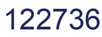 Número 122736 imagen azul