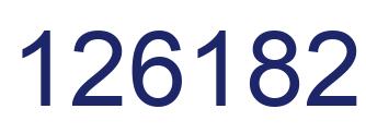 Number 126182 blue image