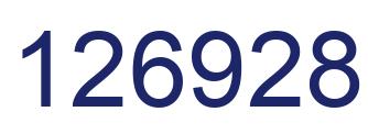 Number 126928 blue image