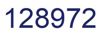 Number 128972 blue image