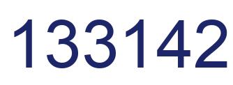 Número 133142 imagen azul