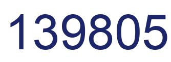 Número 139805 imagen azul