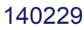 Number 140229 blue image