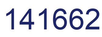 Number 141662 blue image