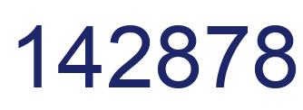 Número 142878 imagen azul
