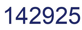 Número 142925 imagen azul