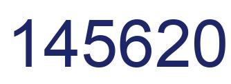 Número 145620 imagen azul