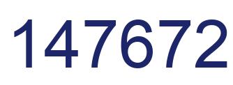 Número 147672 imagen azul