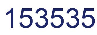 Número 153535 imagen azul