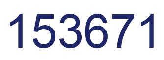 Número 153671 imagen azul