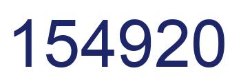 Número 154920 imagen azul