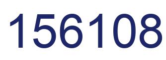 Number 156108 blue image