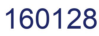 Número 160128 imagen azul