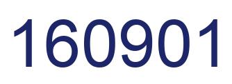 Number 160901 blue image
