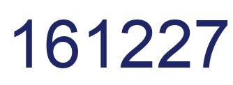 Number 161227 blue image