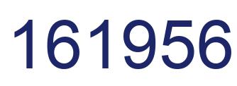 Number 161956 blue image