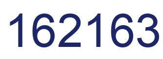 Number 162163 blue image