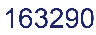Number 163290 blue image