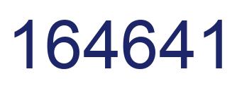 Número 164641 imagen azul