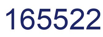 Number 165522 blue image