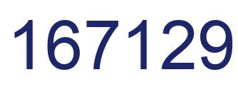 Número 167129 imagen azul