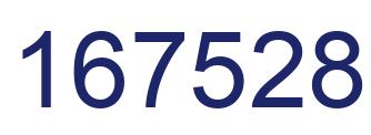 Number 167528 blue image