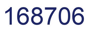 Número 168706 imagen azul