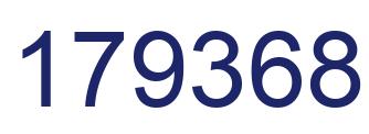 Número 179368 imagen azul