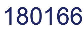 Number 180166 blue image
