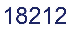 Number 18212 blue image
