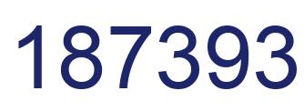 Número 187393 imagen azul