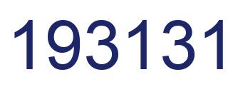 Número 193131 imagen azul