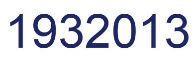 Number 1932013 blue image