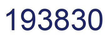 Number 193830 blue image