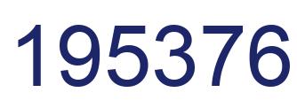 Número 195376 imagen azul