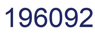 Number 196092 blue image