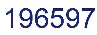 Número 196597 imagen azul
