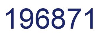 Número 196871 imagen azul