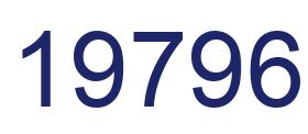 Número 19796 imagen azul