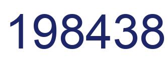 Número 198438 imagen azul