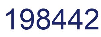 Número 198442 imagen azul