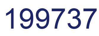 Number 199737 blue image