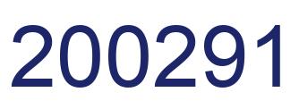 Number 200291 blue image