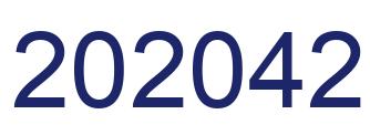 Number 202042 blue image