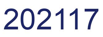 Number 202117 blue image