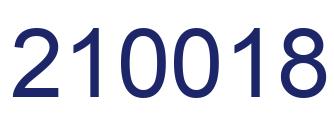 Número 210018 imagen azul